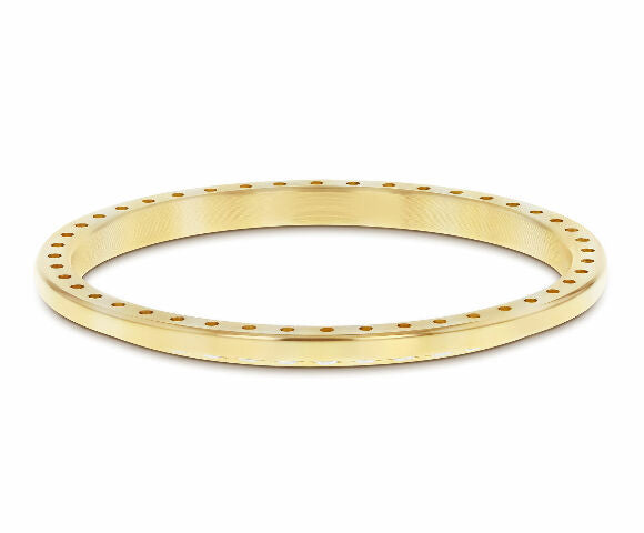 MENS 1CT BEAD SET PAVE SET DIAMOND BEZEL 14K YELLOW GOLD FOR ROLEX 34MM DATE