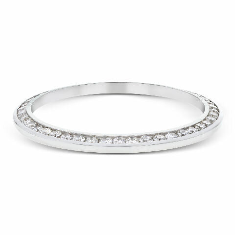 MENS 2.30CT CHANNEL DIAMOND BEZEL 14KW FOR ROLEX 34MM DATE, AIRKING