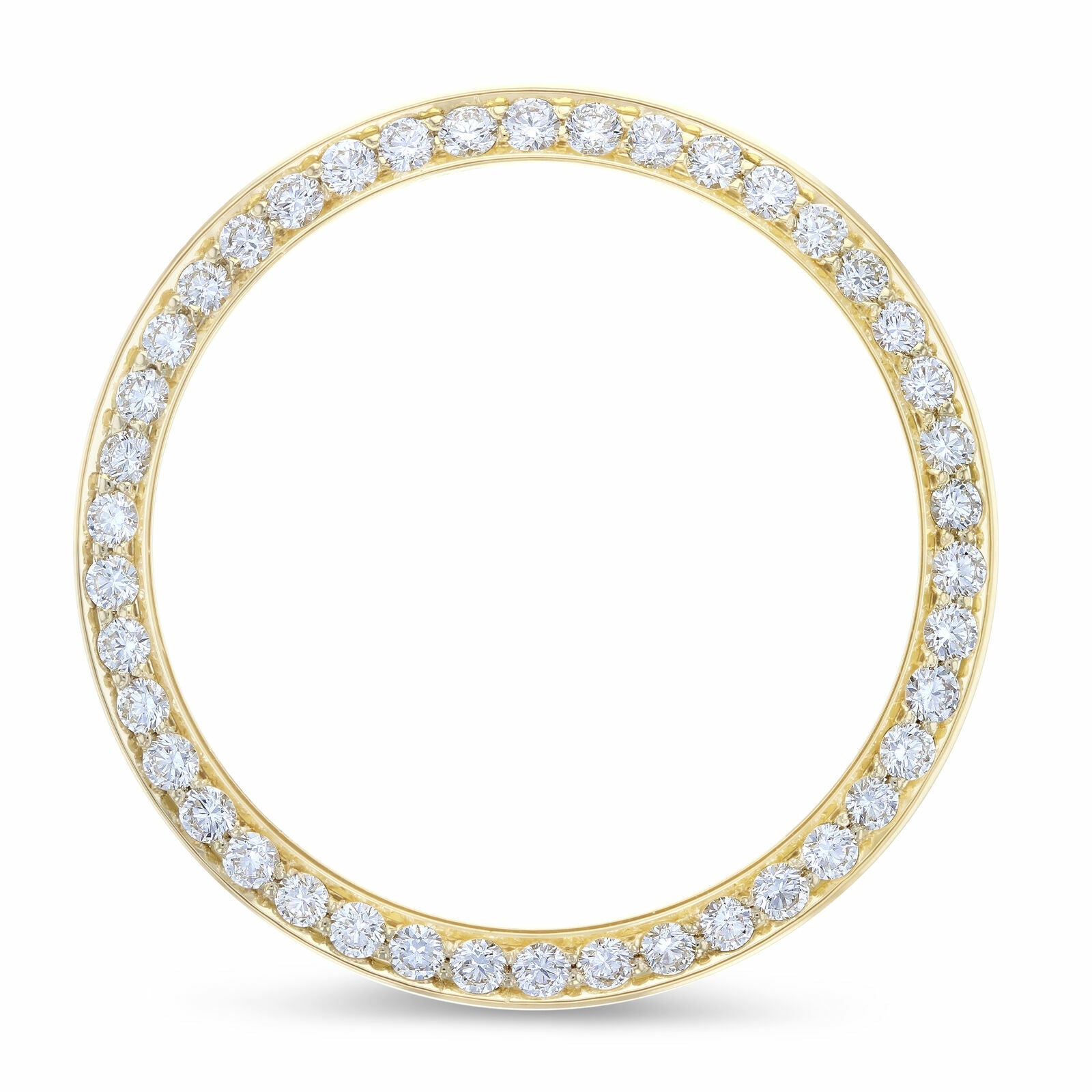 2CT BEAD NATURAL DIAMOND BEZEL 18KY ROLEX PRESIDENT DAY DATE 18028 19148 19168