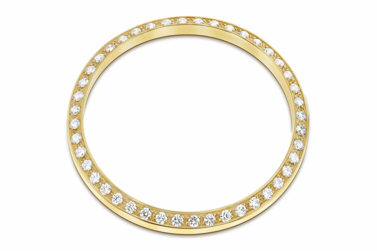 1CT BEAD SET PAVE DIAMOND BEZEL FOR ROLEX 36MM DATEJUST, PRESIDENT, DAY DATE