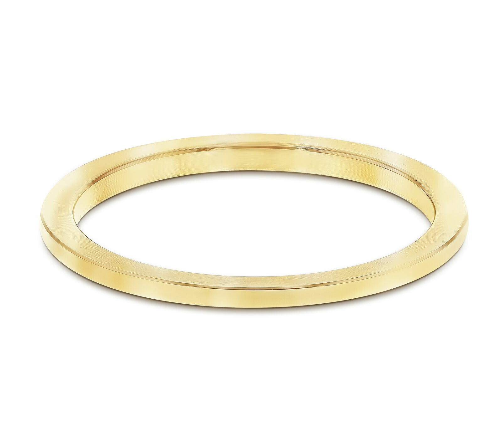 MENS CHANNEL SET DIAMOND BEZEL 18KY FOR ROLEX DATEJUST, PRESIDENT 36MM 1.30CT