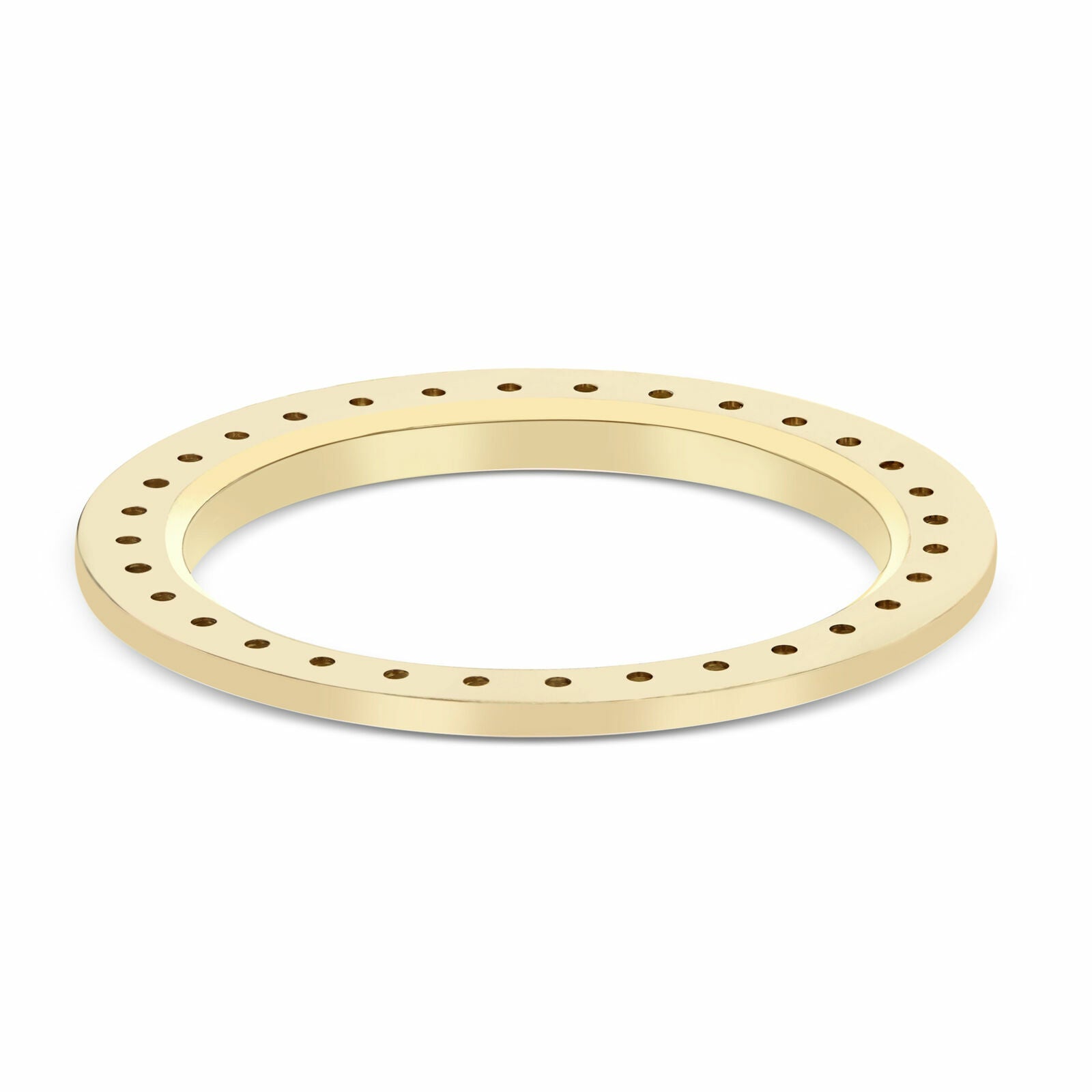 MIDSIZE 2CT BEAD PAVE SET DIAMOND BEZEL 14KY FOR ROLEX 31MM DATEJUST, PRESIDENT