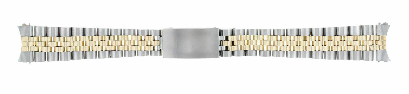 17MM MIDSIZE 18K/SS TWO TONE JUBILEE WATCH BAND FOR ROLEX 31MM DATEJUST