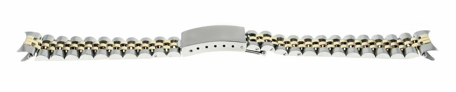 17MM MIDSIZE 18K/SS TWO TONE JUBILEE WATCH BAND FOR ROLEX 31MM DATEJUST