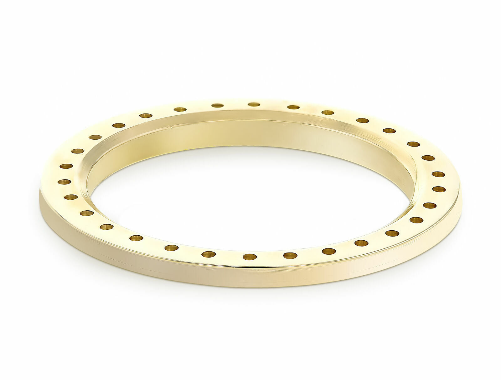 1.65CT BEAD SET CUSTOM DIAMOND BEZEL FOR LADYS ROLEX DATEJUST, PRESIDENT YG