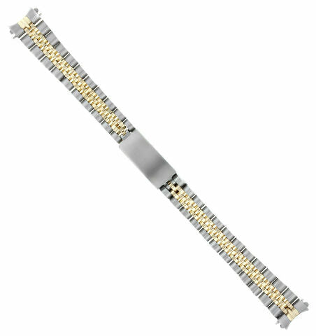 LADIES 14K/SS TWO TONE JUBILEE WATCH BAND FOR ROLEX 26MM DATEJUST HEAVY