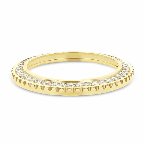 2CT BEAD SET DIAMOND BEZEL FOR ROLEX YACHTMASTER 169623, 169628, 69626, 69628