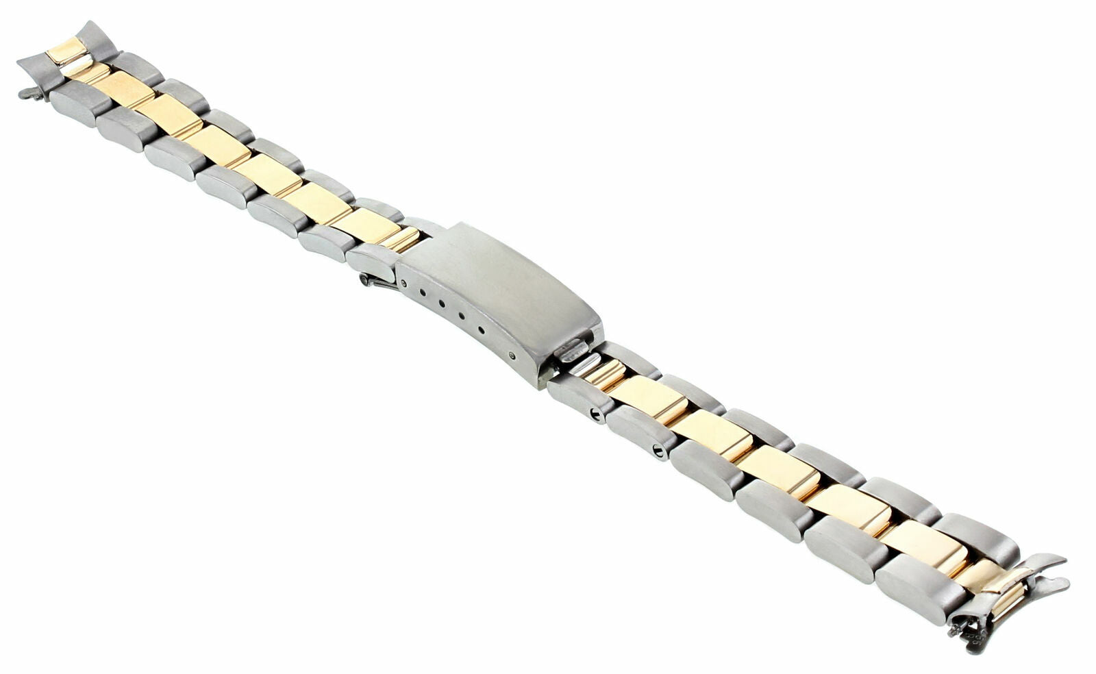 13MM LADIES 18K/SS TWO TONE OYSTER WATCH BAND FOR ROLEX 26MM DATE, DATEJUST