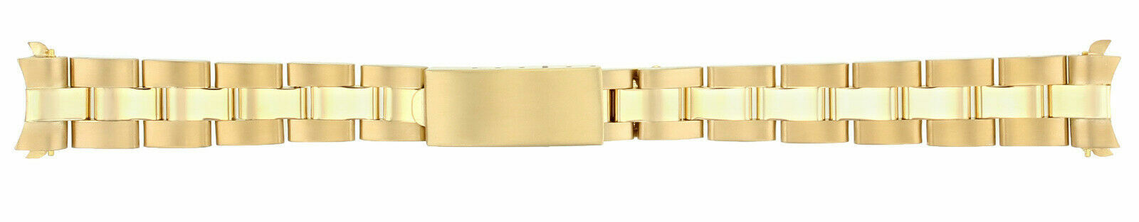 13MM 18K YELLOW GOLD OYSTER WATCH BAND FOR ROLEX 26MM DATEJUST, PRESIDENT