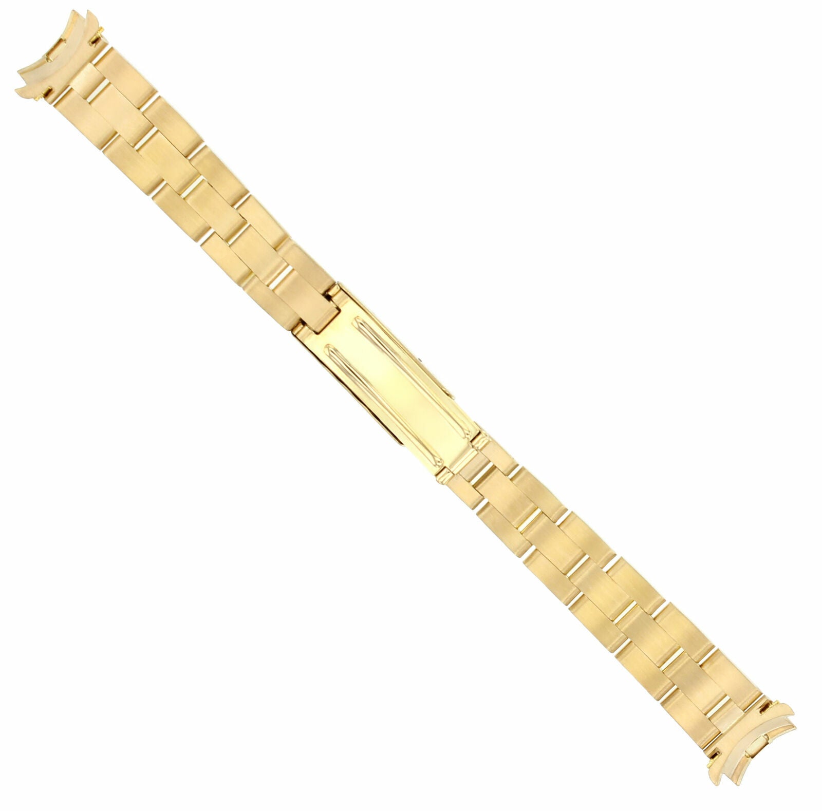 13MM 18K YELLOW GOLD OYSTER WATCH BAND FOR ROLEX 26MM DATEJUST, PRESIDENT