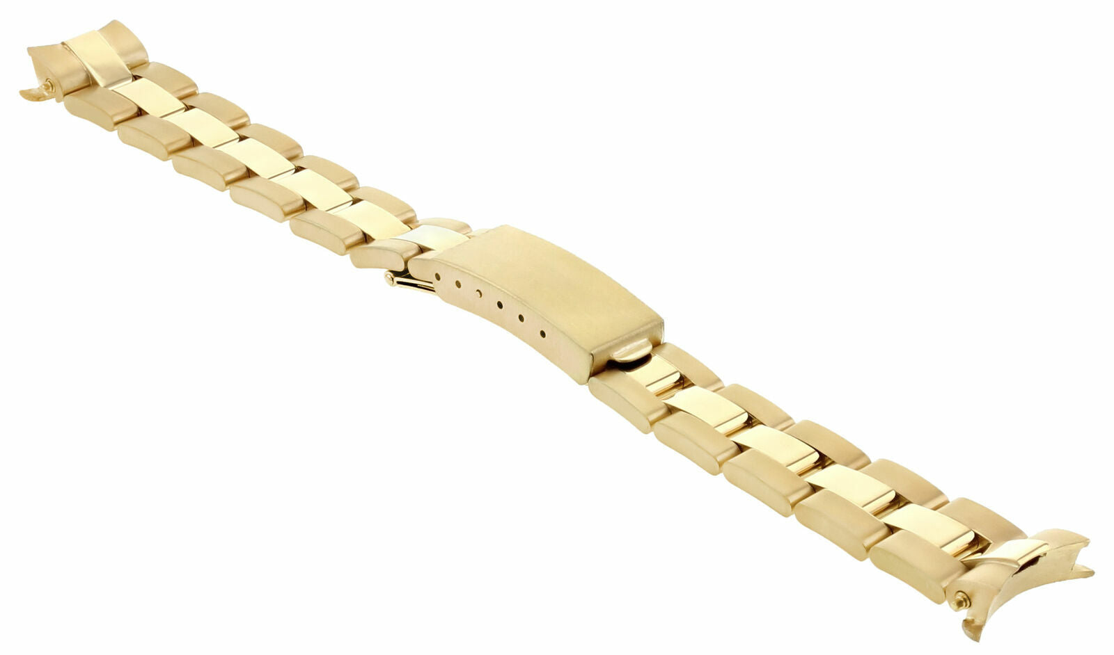 13MM 18K YELLOW GOLD OYSTER WATCH BAND FOR ROLEX 26MM DATEJUST, PRESIDENT