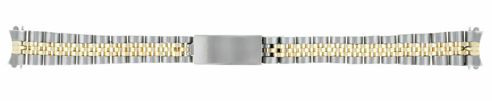 13MM LADIES 18K/SS TWO TONE JUBILEE WATCH BAND STRAP FOR ROLEX 13MM HEAVY