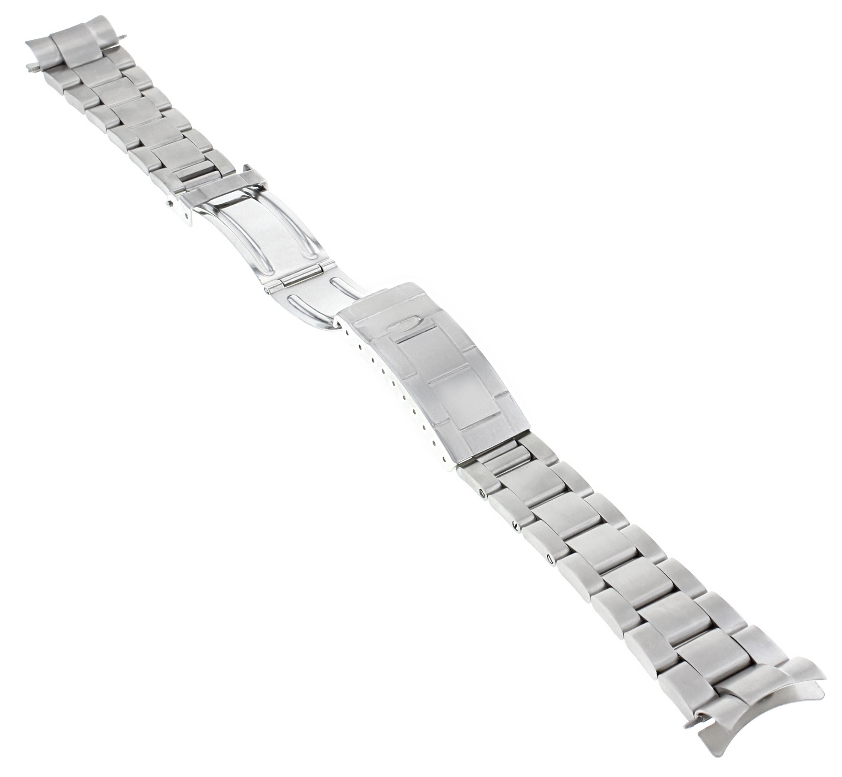 20MM STAINLESS STEEL OYSTER WATCH BAND FOR ROLEX SUBMARINER NEW STYLE END F/LOCK