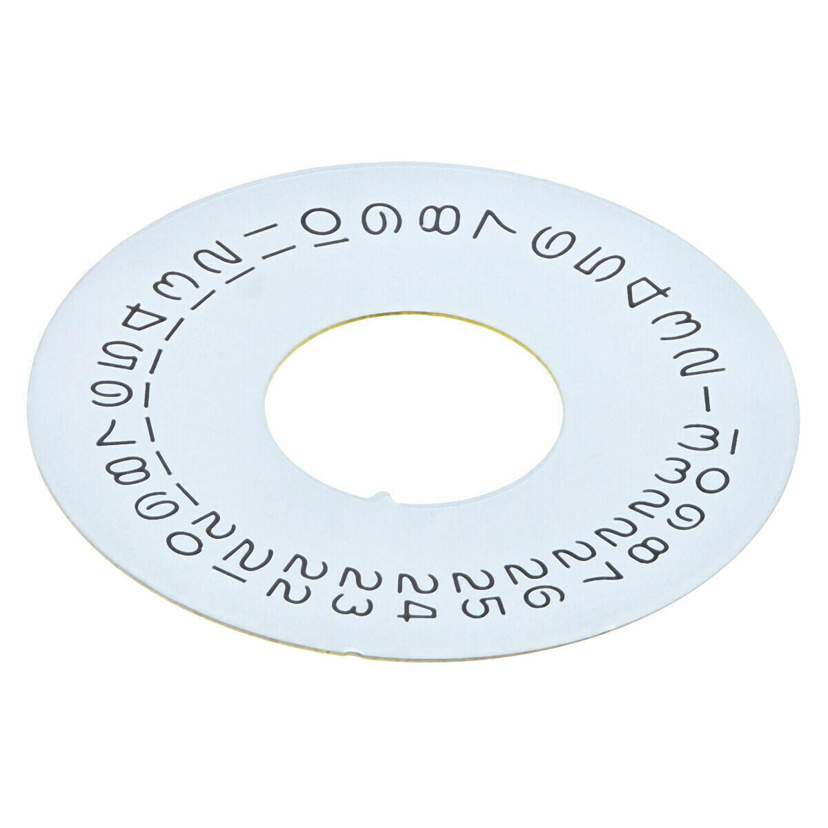 DATE DISC FOR ROLEX 1565 MOVEMENT FITS PRESIDENT DAY-DATE N/Q WHITE
