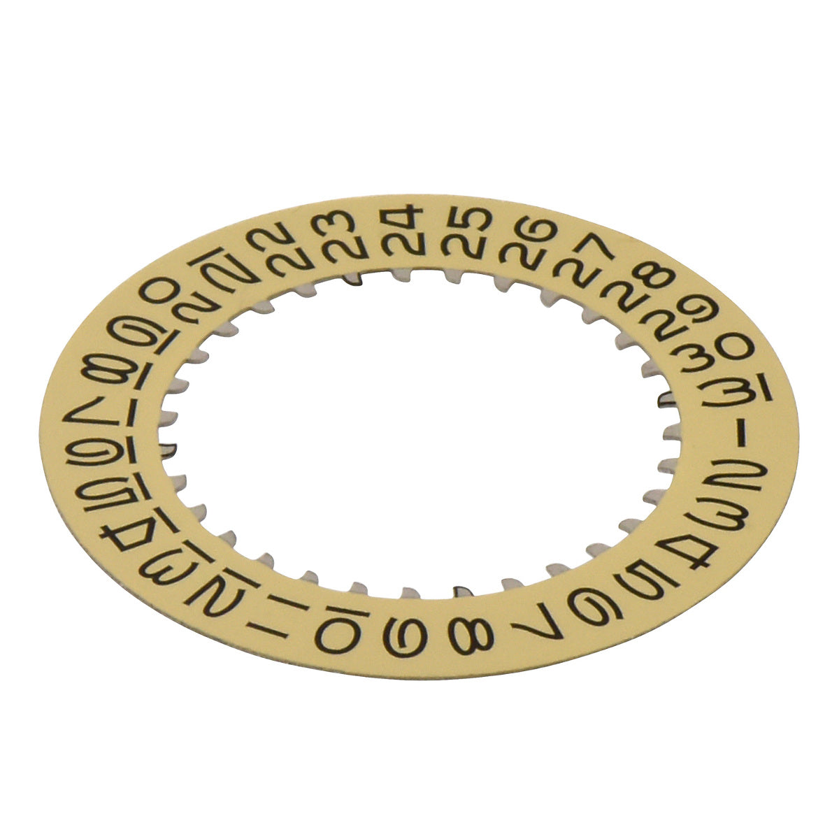 DATE DISC FOR ROLEX 3030-3035 MOVEMENT FITS ROLEX DATEJUST CHAMPAGNE YELLOW