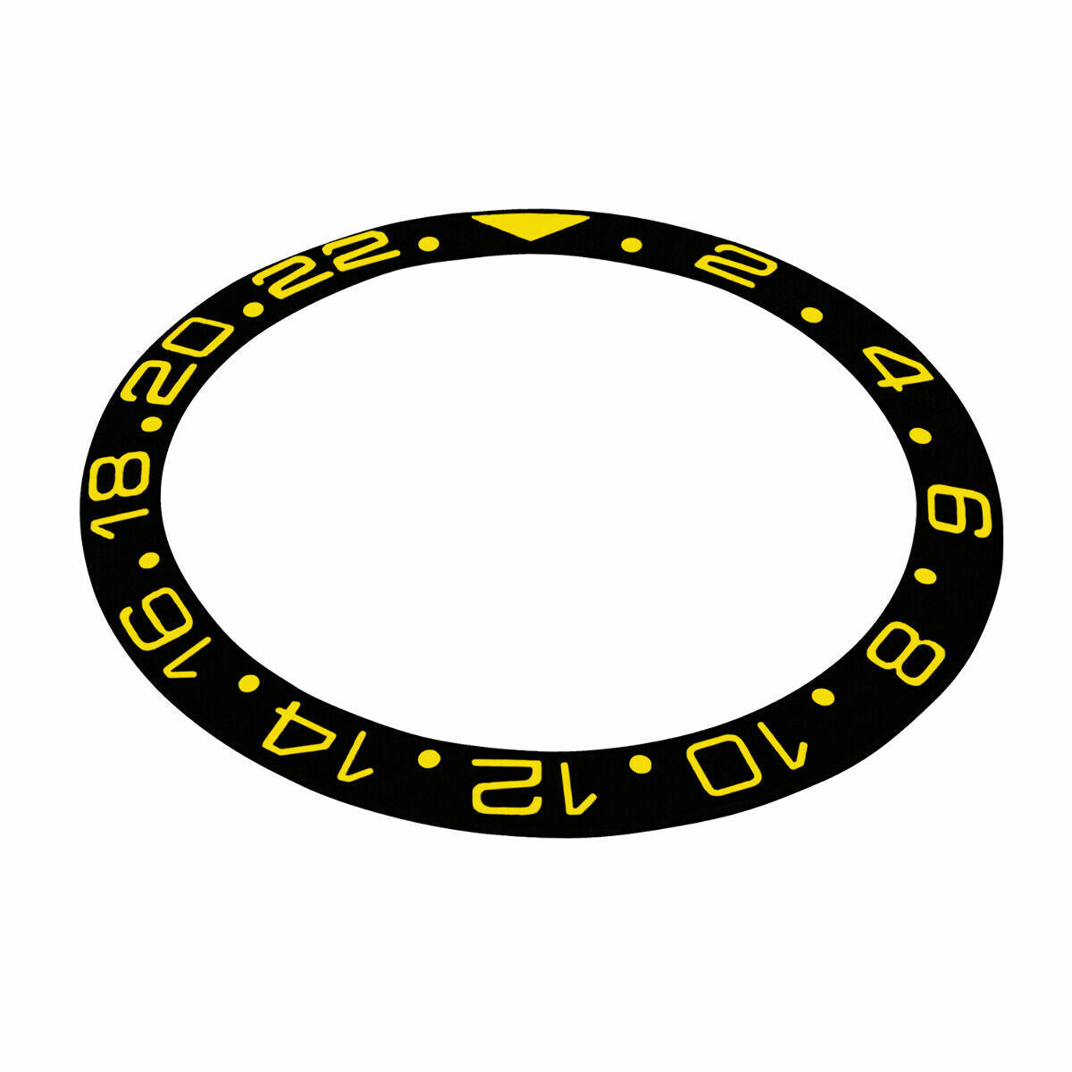CERAMIC GMT BEZEL INSERT SAPPHIRE MODEL FITS ROLEX 16713 16718 16700 16710 16760