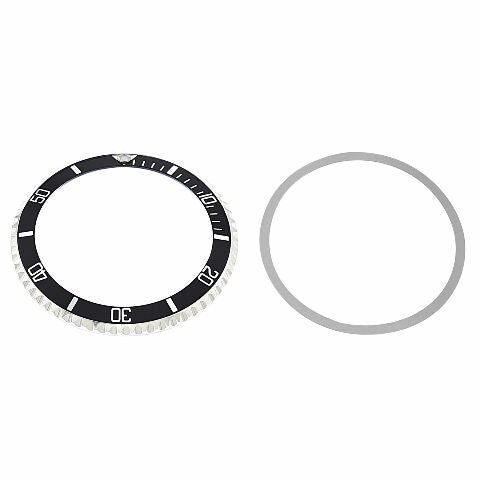 ROTATING BEZEL AND INSERT ASSEMBLY KIT FOR 1680, 5512, 5513 SUBMARINER BLACK