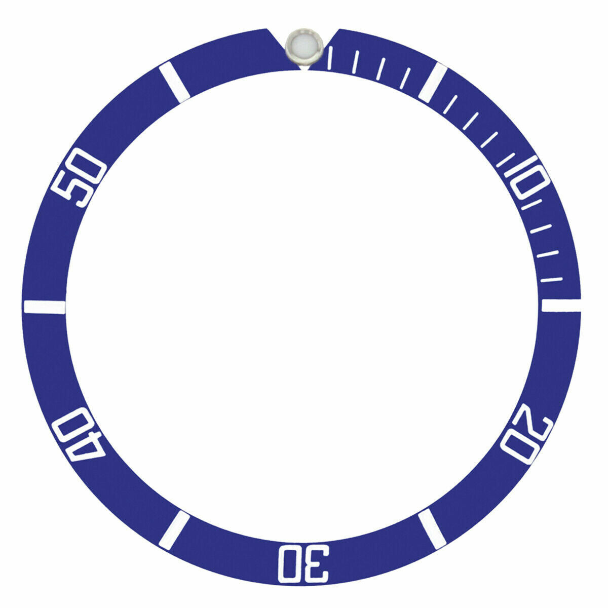 REPLACEMENT BEZEL INSERT FOR ROLEX SUBMARINER 1680, 5512, 5513, 5517 BLUE