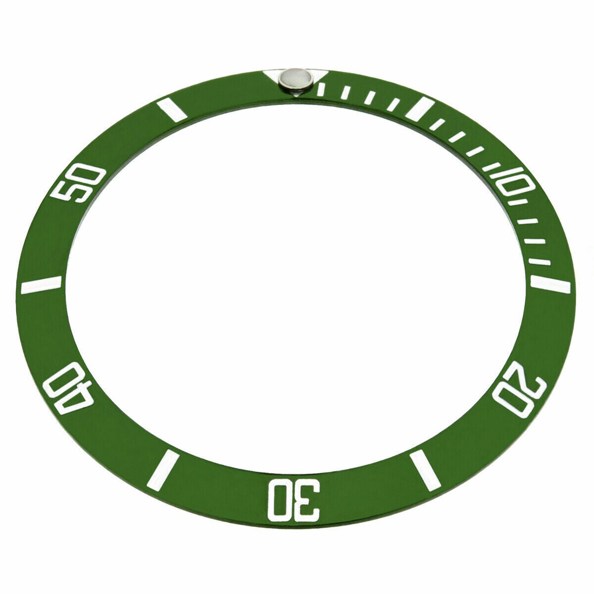 SUBMARINER BEZEL INSERT FOR ROLEX PLASTIC MODEL SUBMARINER 1680, 1665 5512 GREEN