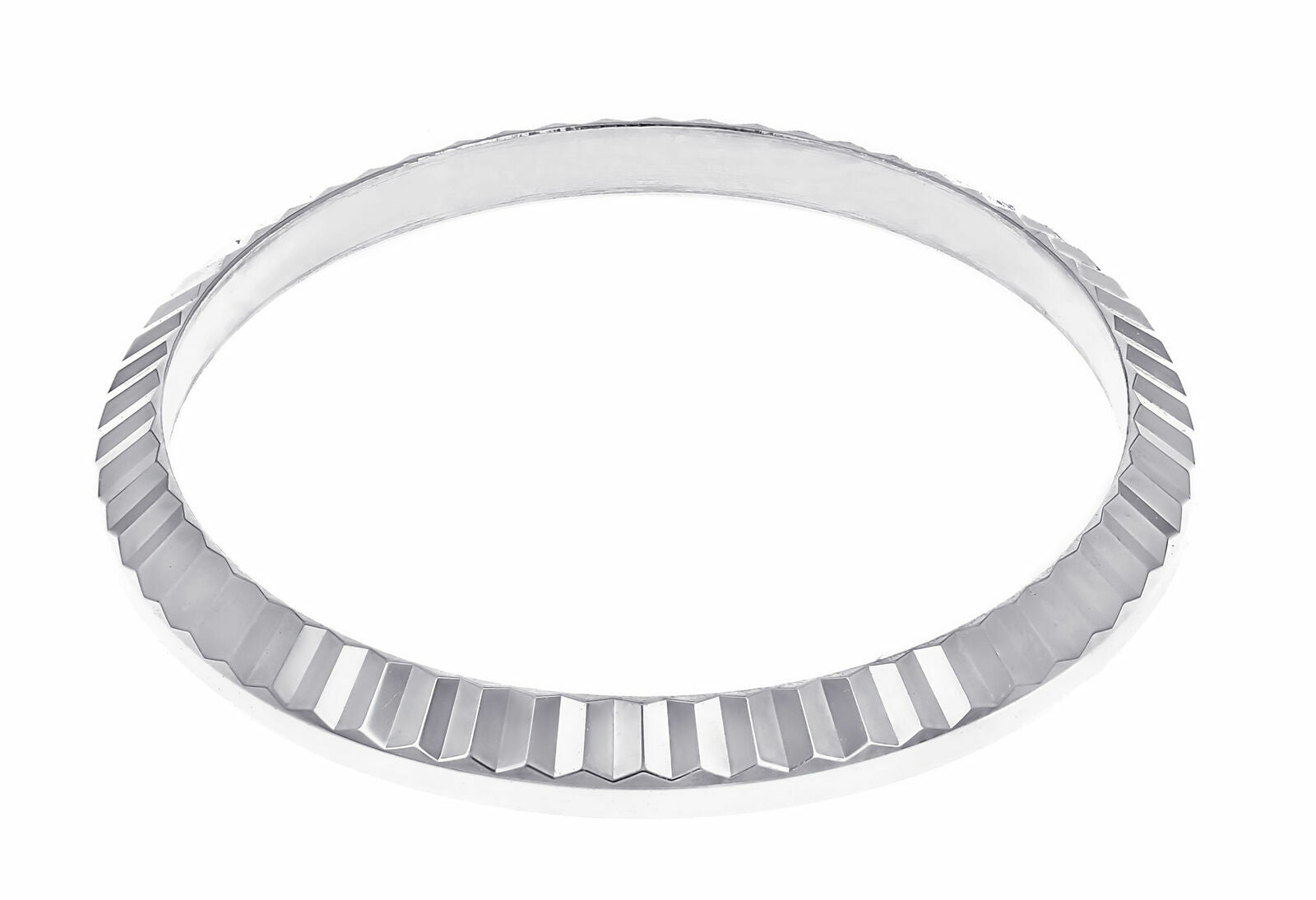 MIDSIZE STAINLESS STEEL FLUTED BEZEL FOR ROLEX DATEJUST 31MM