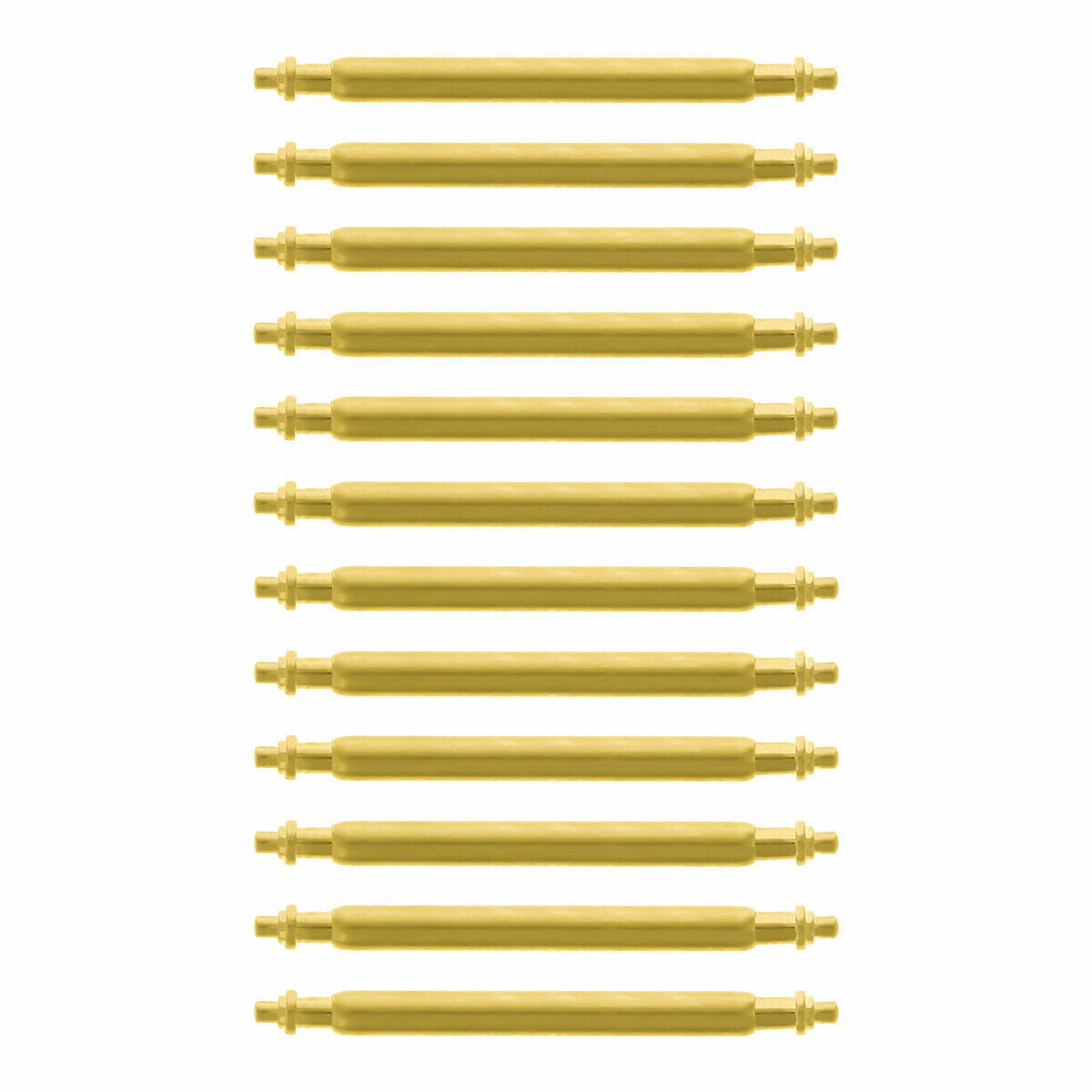 12 PCS GOLD SPRING BAR PIN FOR ROLEX GMT-MASTER WATCH BAND STRAP