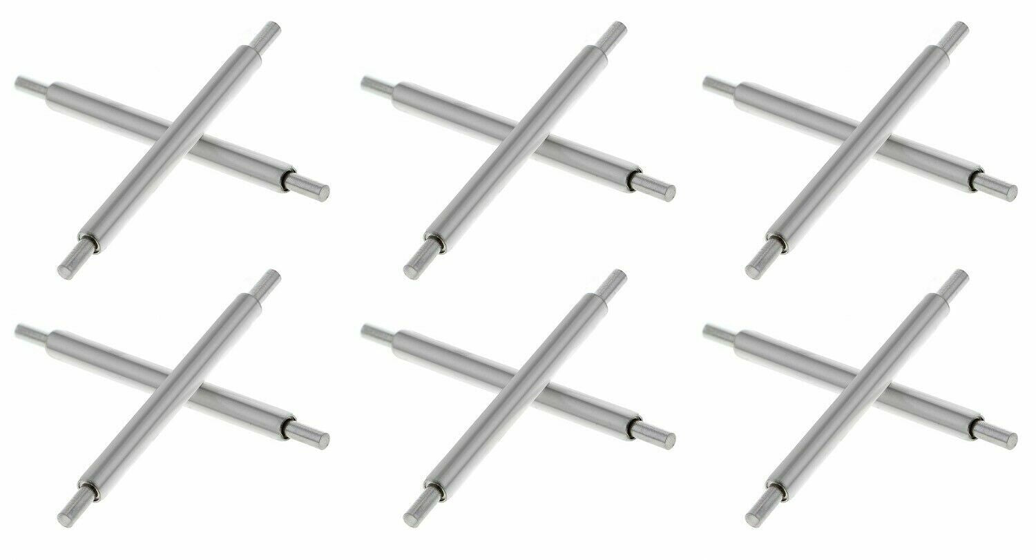 12 PCS SUBMARINER & GMT SPRING BARS FOR ROLEX 20MM STAINLESS STEEL
