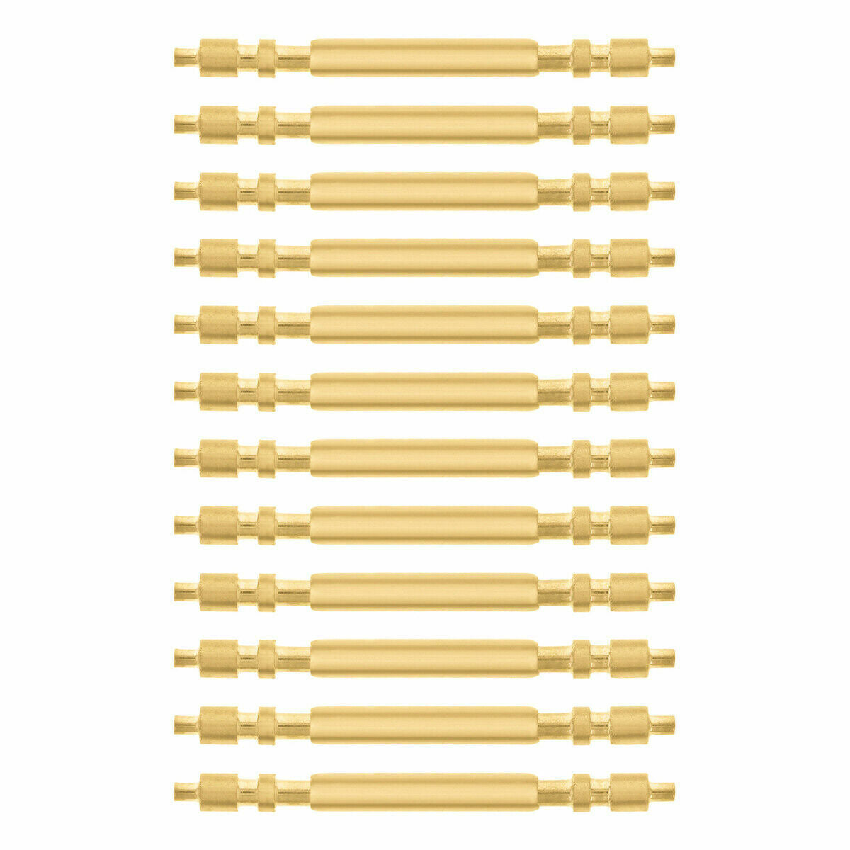 12 PCS GOLD SPRING BAR FOR 34MM ROLEX PRESIDENT WATCH STRAP BAND BRACELET 19MM