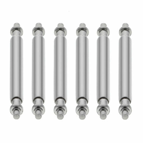 12 PCS MENS NEW DATE SPRING BARS FOR ROLEX 18MM STAINLESS STEEL