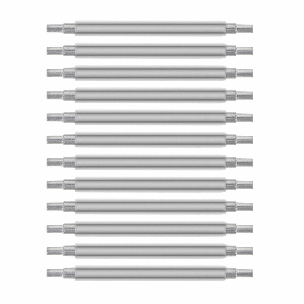12 PCS 17MM MIDSIZE DATEJUST SPRING BARS FOR ROLEX STAINLESS STEEL