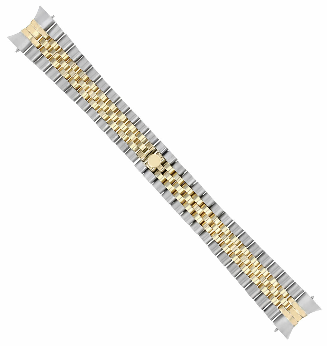 20MM 18K/SS TWO TONE JUBILEE WATCH BAND FOR ROLEX 36MM NEW MODEL HIDDEN CLASP