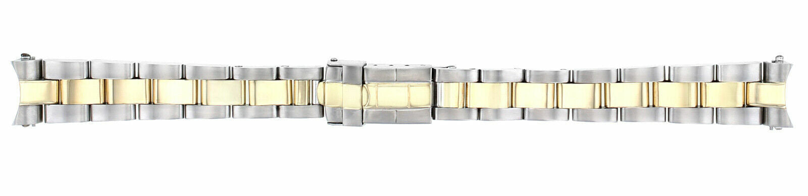 14MM 18K/SS TWO TONE OYSTER WATCH BAND STRAP FOR ROLEX YACHTMASTER 69623