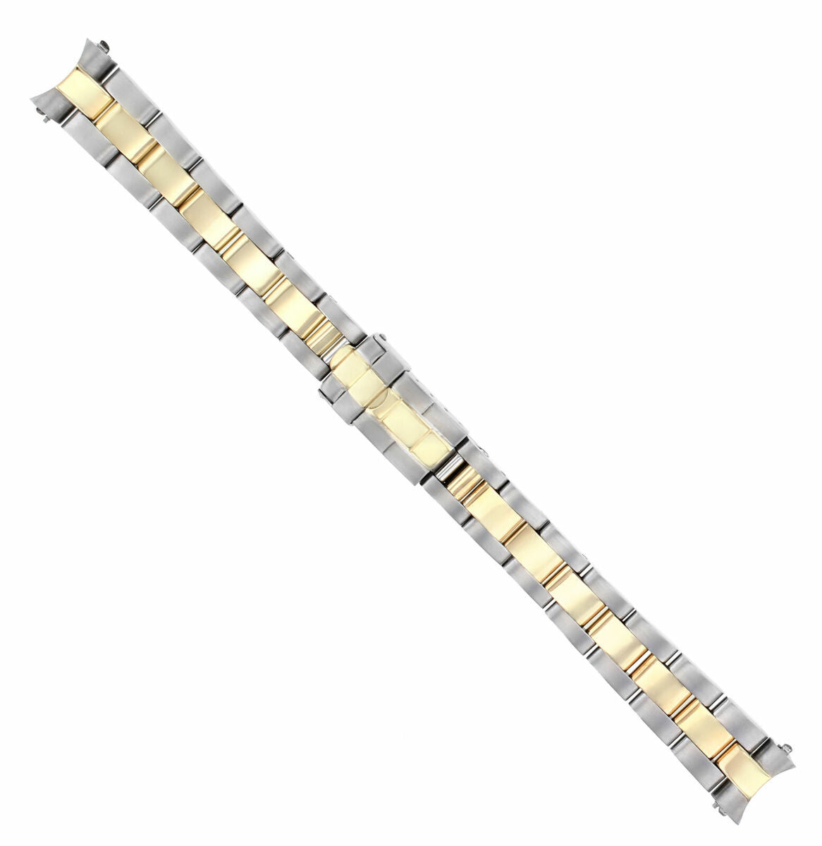 14MM 18K/SS TWO TONE OYSTER WATCH BAND STRAP FOR ROLEX YACHTMASTER 69623