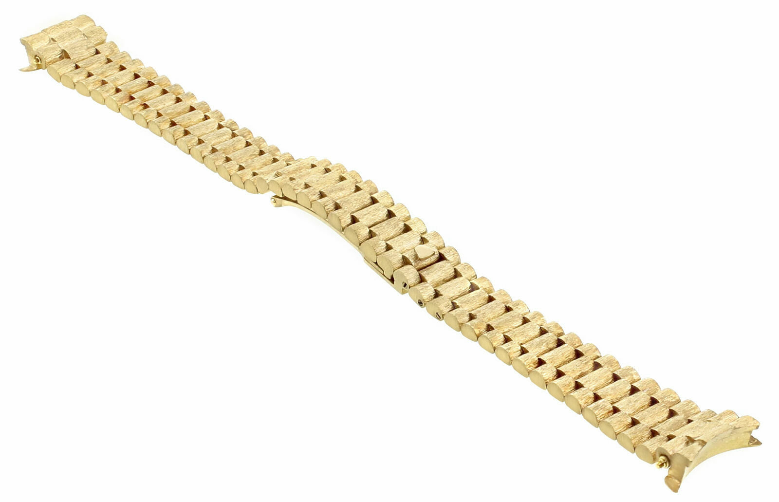 13MM 18K YELLOW GOLD PRESIDENT WATCH BAND FOR ROLEX 26MM PRESIDENT ALL BARK