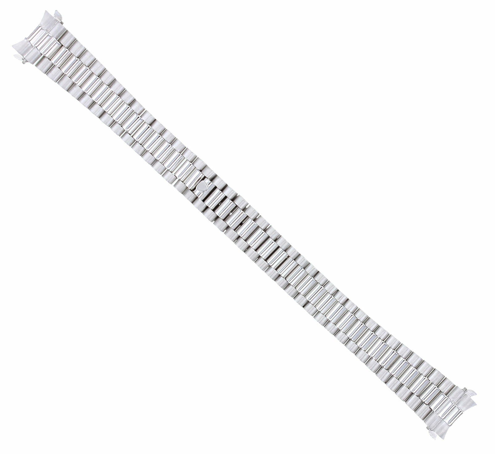 13MM 18K WHITE GOLD PRESIDENT WATCH BAND STRAP FOR 26MM ROLEX DATEJUST PRESIDENT
