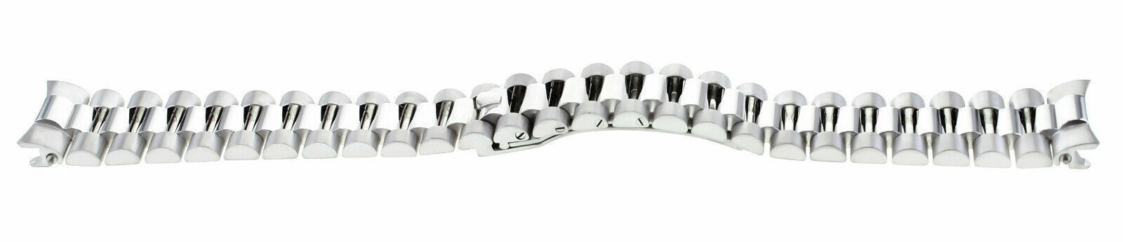 20MM 14K WHITE GOLD WATCH BAND STRAP FOR ROLEX DAY-DATE 36MM 18000 SERIES