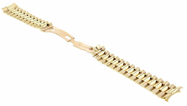 20MM 18KY PRESIDENT BAND ALL SOLID LINKS FOR 36MM DAY-DATE PRESIDENT 120 GRAMS