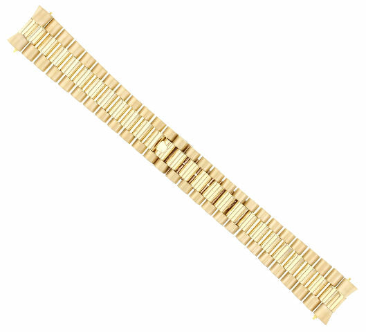 20MM 18KY PRESIDENT BAND ALL SOLID LINKS FOR 36MM DAY-DATE PRESIDENT 120 GRAMS
