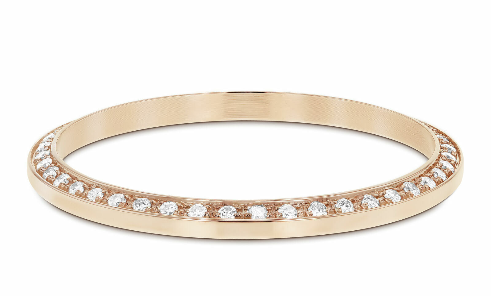 EVEROSE GOLD BEAD SET PAVE NATURAL DIAMOND BEZEL FOR ROLEX 118135 118205 118235