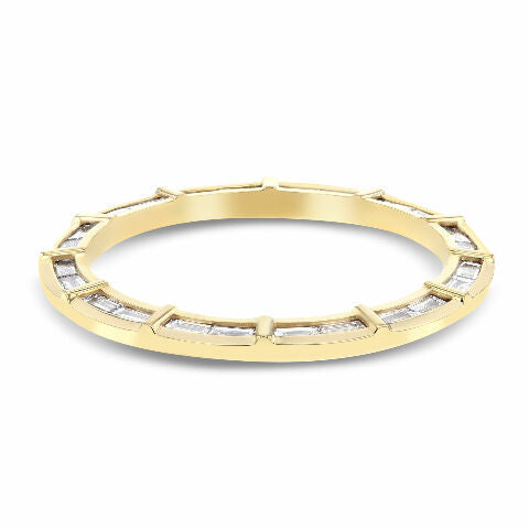 3.75CT 18KY BAGUETTE DIAMOND BEZEL FOR ROLEX DAYTONA 16523, 16518, 16528, 16568
