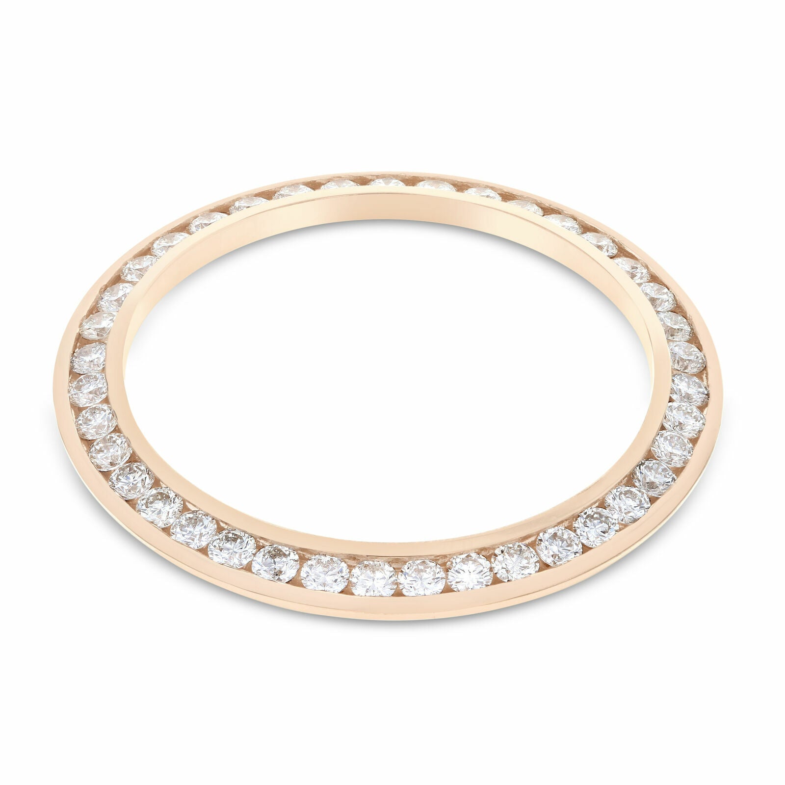 3CT CHANNEL NATURAL DIAMOND BEZEL FOR ROLEX DAY DATE PRESIDENT 41MM 118135 118205 118235