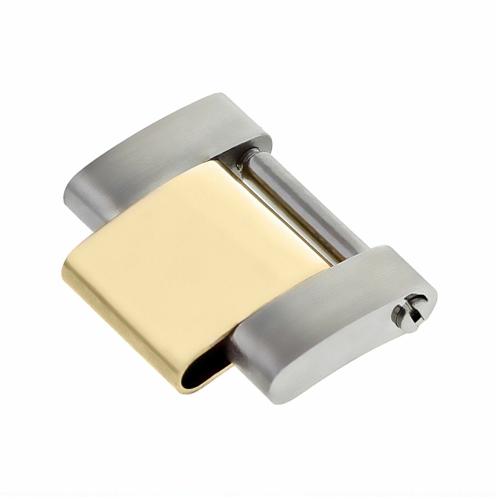 14MM TWO TONE OYSTER WATCH PART LINK FOR ROLEX 15053, 15203, 15223, 15233 14K/SS