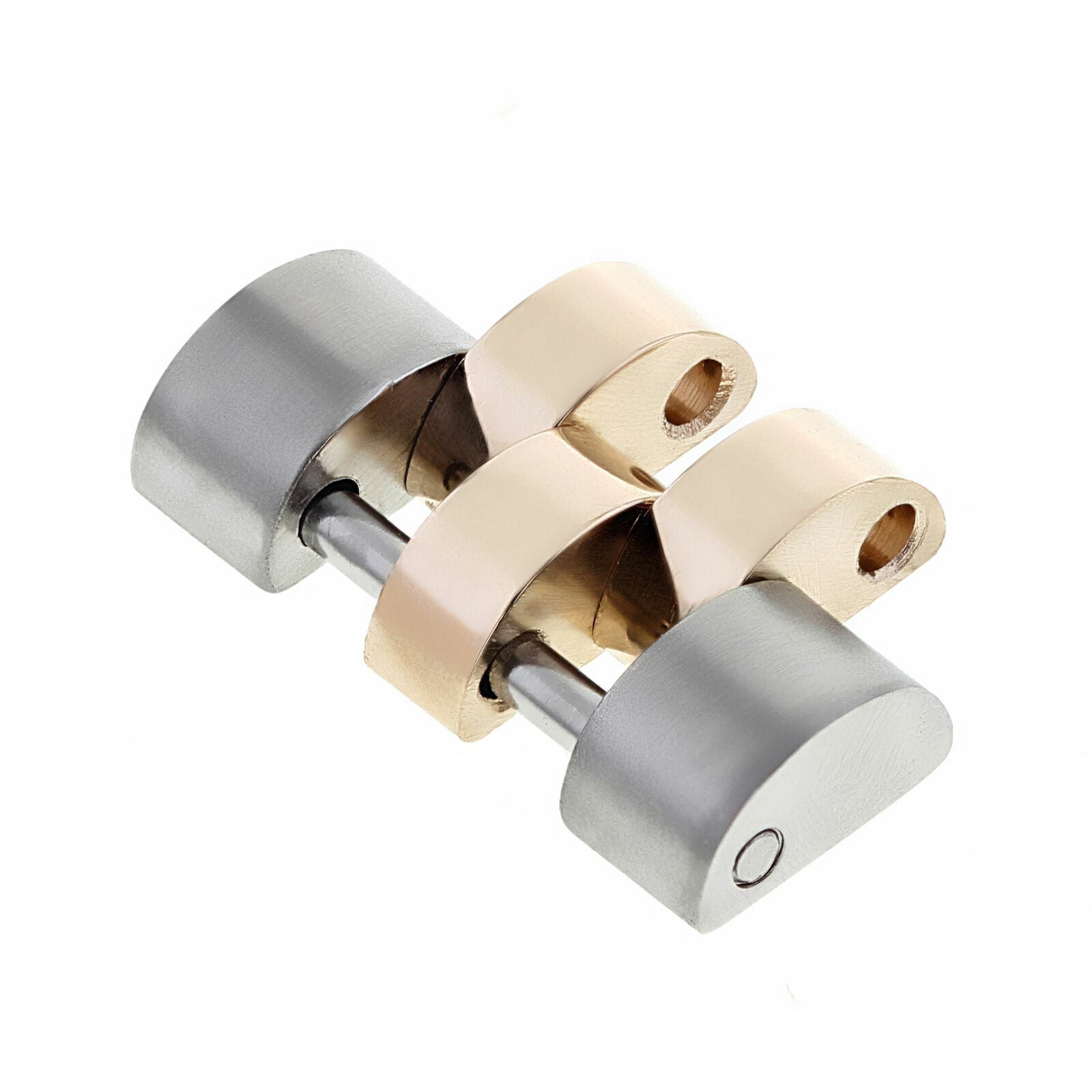 18K/SS TWO TONE JUBILEE WATCH BAND LINK FOR ROLEX 178241, 178271, 178341 ROSE