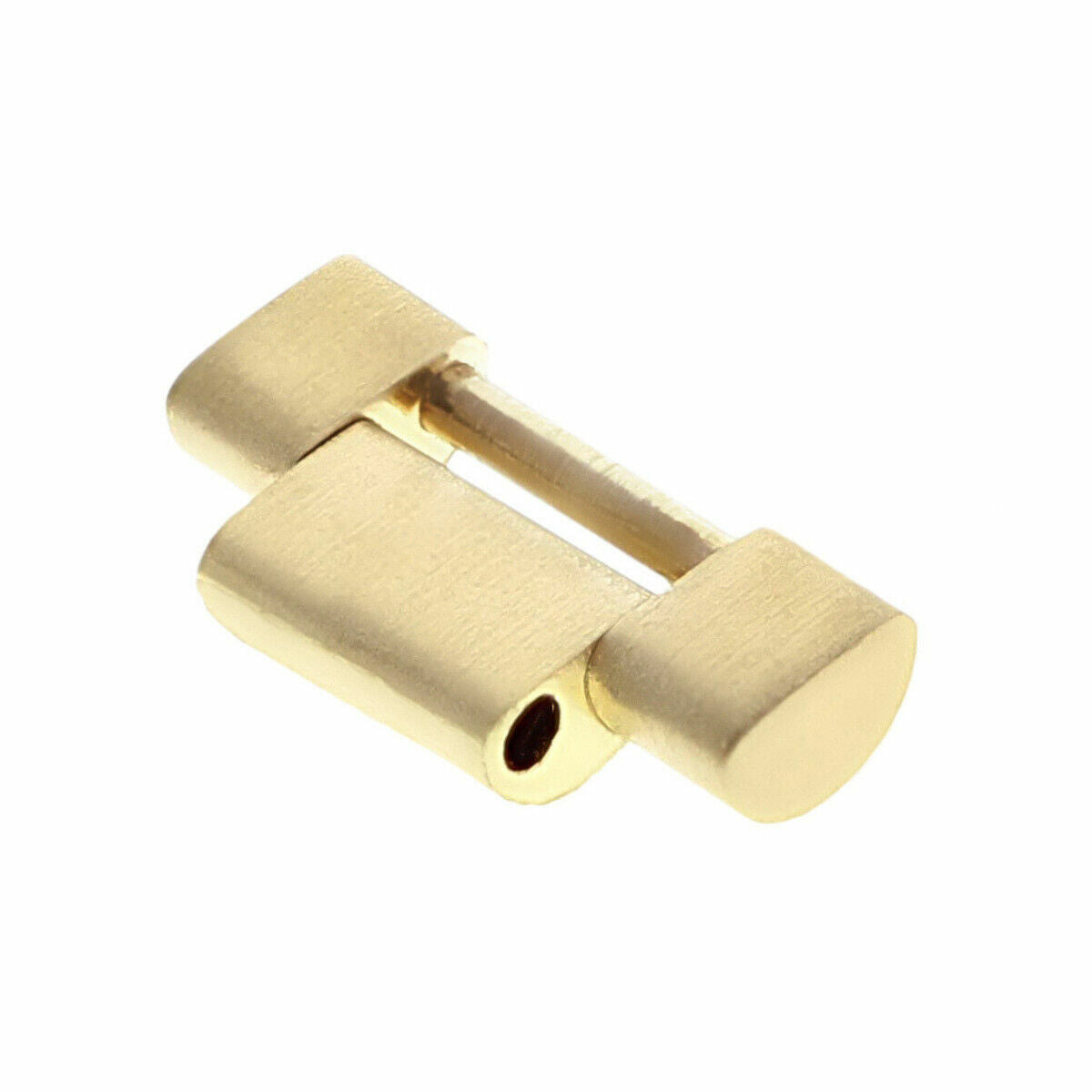 10MM 18K YELLOW GOLD PRESIDENT WATCH BAND LINK FOR 26MM PRESIDENT BARK FINISH