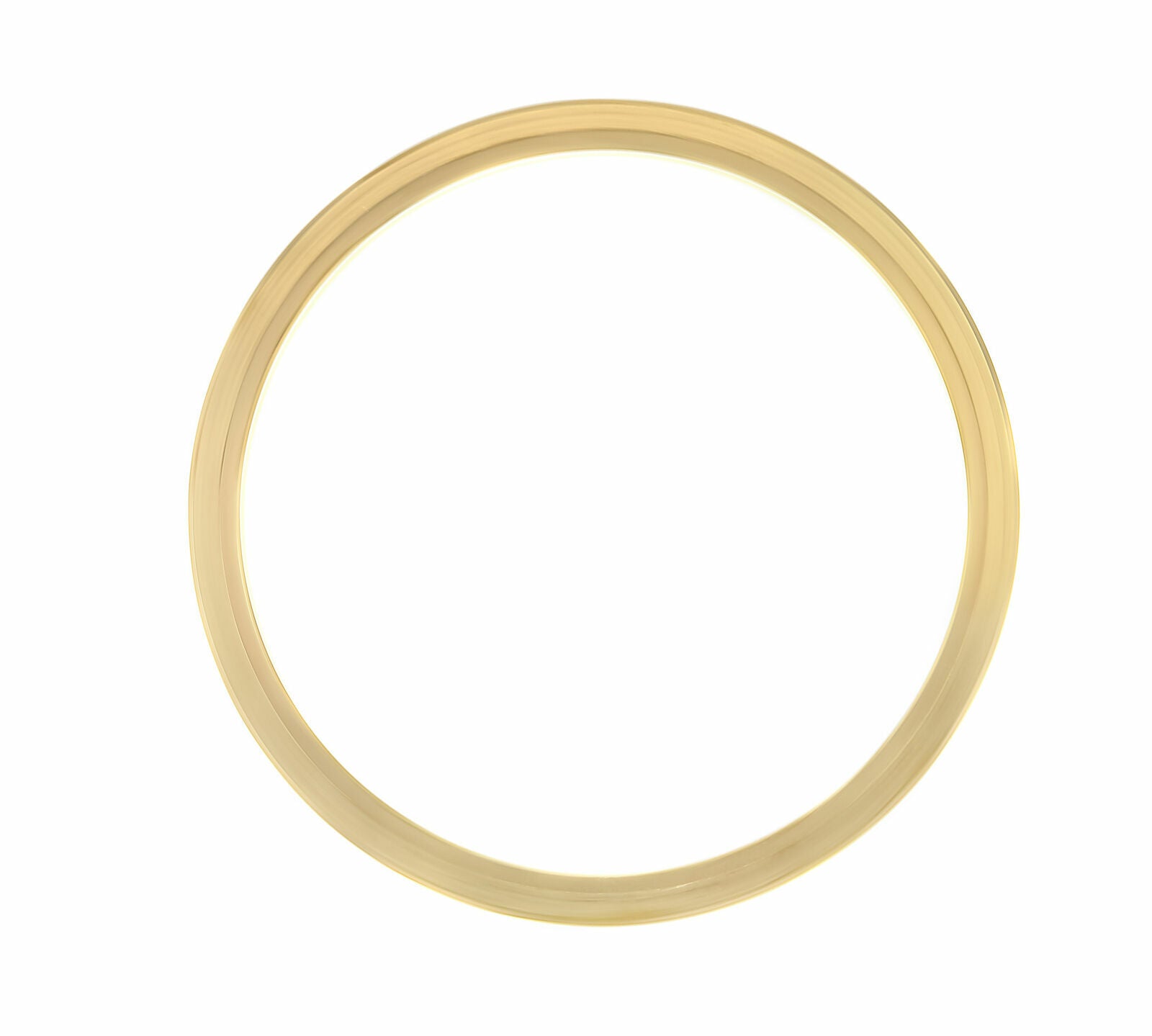 18KY SMOOTH BEZEL FOR ROLEX 16013, 16203, 16233, 16018, 16078, 16238, 16248