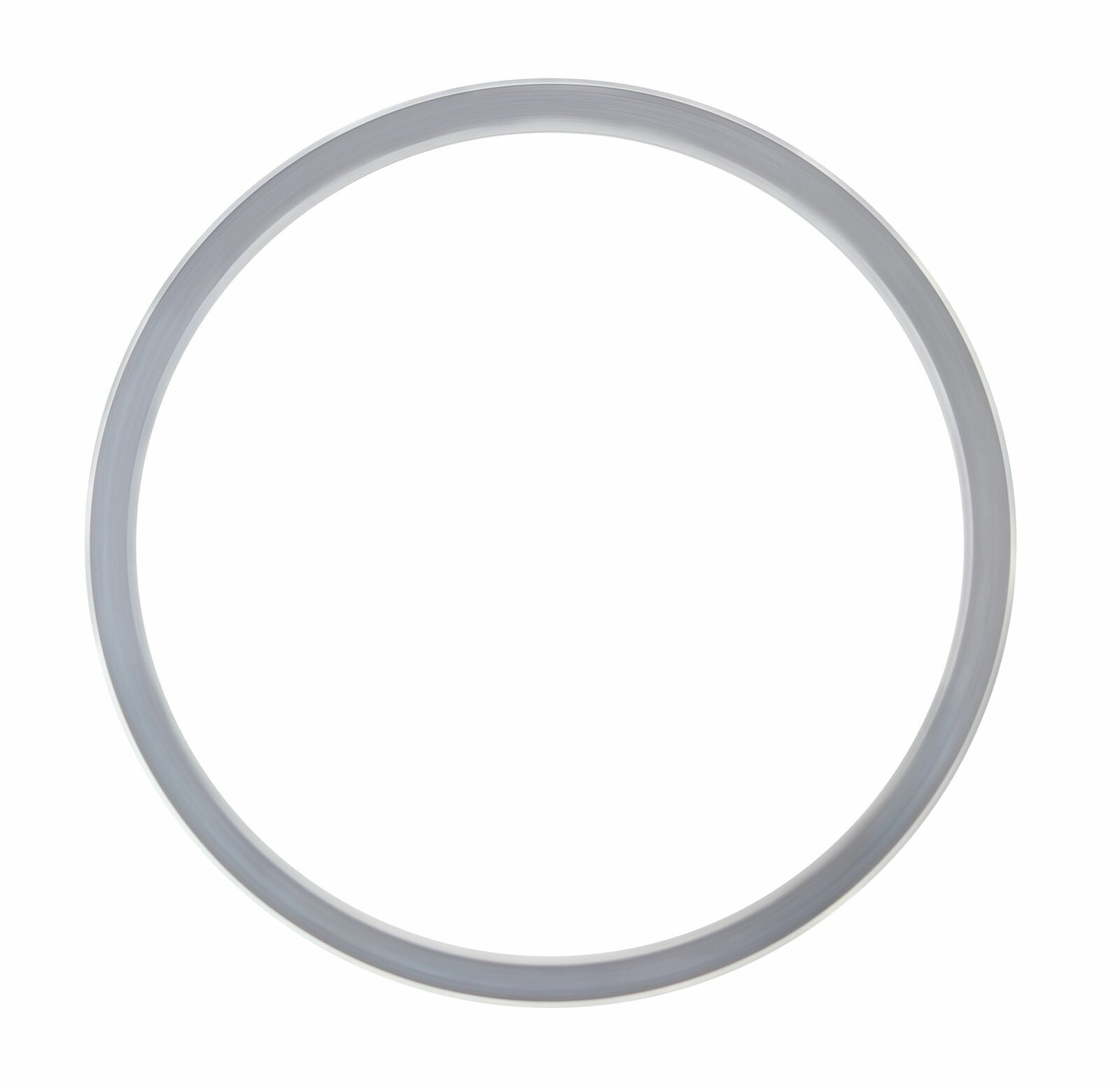 18K WHITE GOLD FLUTED BEZEL FOR ROLEX DATEJUST 116200, 116234, 116244, 116264