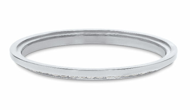 .85CT BEAD SET STEEL DIAMOND BEZEL FOR ROLEX 17824, 68240, 68274, 78240, 78274