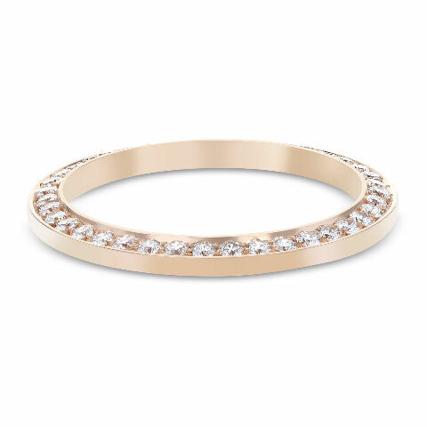 1CT BEAD SET DIAMOND BEZEL FOR ROLEX 28MM 279161, 279171, 279381 ROSE GOLD