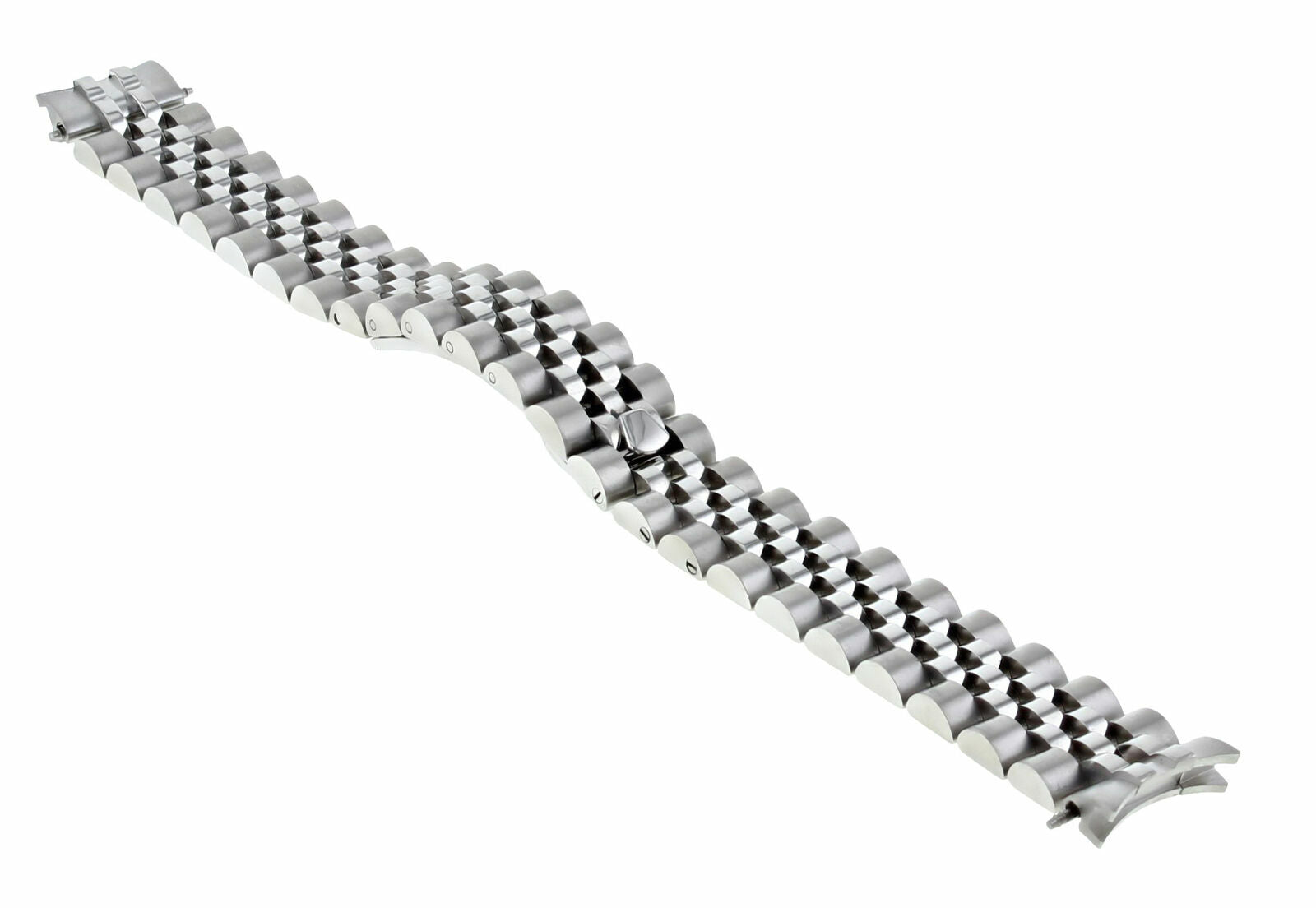 13MM LADIES STAINLESS JUBILEE WATCH BAND FOR ROLEX DATEJUST W/HIDDEN CLASP