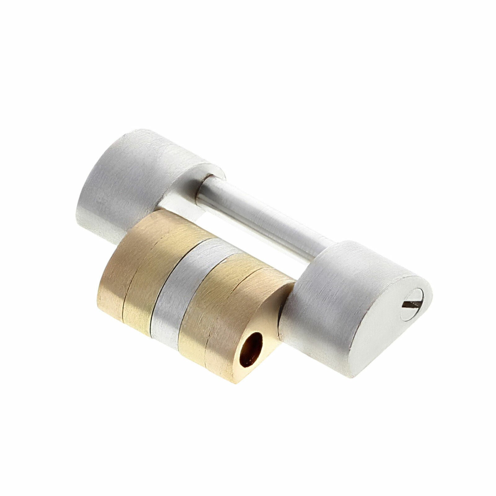 MENS 18K TRI COLOR LINK FOR ROLEX PRESIDENT TRIDOR 18239, 18349 16MM