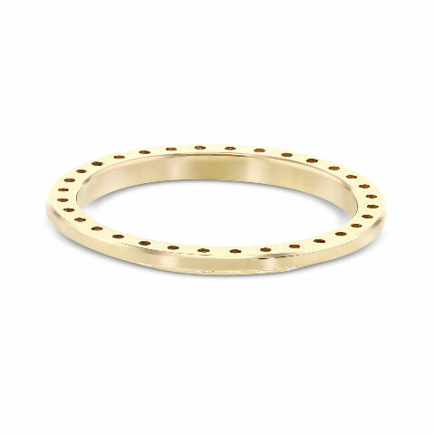 .70CT BEAD SET DIAMOND BEZEL 10KY FOR ROLEX 26MM DATEJUST, PRESIDENT